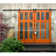 American farm use iron barn wooden doors, sliding wood doors gates exterior